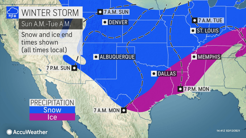 Major Winter Storm To Cause Dangerous Travel And Business Disruption Across U S